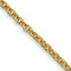 14K 1.4mm Forzantine Cable with Lobster Clasp Chain