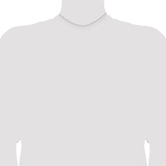 14k WG 1.2mm D/C Cable Chain