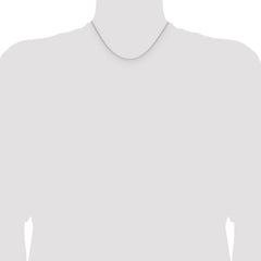 14k WG 1.5mm Cable Chain