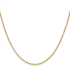 14k 1.4mm D/C Forzantine Cable Chain