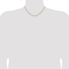 14k 1.4mm D/C Forzantine Cable Chain