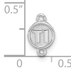 Sterling Silver Link Bracelet Attachment Ti
