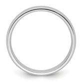 Platinum 4mm Lightweight Comfort-Fit Wedding Band