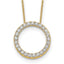 Lab-Grown Diamond Eternity Necklace in 14K Yellow Gold (1 ct. tw.), 18 Inch - Sophia Jewelers