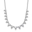 Lab-Grown Diamond Necklace in 14K White Gold (2 ct. tw.), 18 Inch - Sophia Jewelers