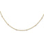 Lab-Grown Diamond Station Necklace in 14K Yellow Gold (1/2 ct. tw.), 20 Inch - Sophia Jewelers