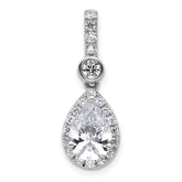 14kw 1.5 ct. PEAR Diamond Pendant Mounting (No Stone Included)