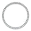 Complete Circle Slide Pendant in 14K White Gold (1 1/2 ct. tw., VS+ F+) - Sophia Jewelers