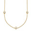Lab-Grown Diamond Station Necklace in 14K Yellow Gold (1 3/4 ct. tw.), 18 Inch - Sophia Jewelers