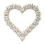 Heart Slide Pendant in 14K Yellow Gold with Lab-Grown Diamonds, 29mm (4 ct. tw.) - Sophia Jewelers