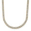 Lab-Grown Diamond Tennis Necklace in 14K Yellow Gold (8 1/10 ct. tw.), 20 Inch - Sophia Jewelers