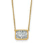 Lab-Grown Diamond Bezel Pendant in 14K Yellow Gold (2 ct. tw.) - Sophia Jewelers