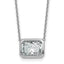 14kw 3ct Radiant Bezel Mounting (No Stone Included)