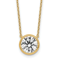 14k 2 1/2ct Bezel Mounting (No Stone Included)