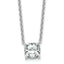 Cushion Lab-Grown Diamond Necklace in 14K White Gold (2 1/2 ct. tw.), 18 Inch - Sophia Jewelers