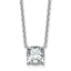 Cushion Lab-Grown Diamond Necklace in 14K White Gold (3 ct. tw.), 18 Inch - Sophia Jewelers