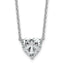 Certified Lab-Grown Diamond Necklace in 14K White Gold (3 1/2 ct. tw.), 18 Inch - Sophia Jewelers
