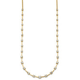 14k 2 carat Lab Grown Diamond VS+ F+ Complete 18 inch Fashion Tennis Necklace