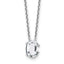 Letter C Lab-Grown Diamond Initial Necklace in 14K White Gold (1 3/4 ct. tw.), 18 Inch - Sophia Jewelers