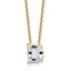 Lab-Grown Diamond Initial Necklace in 14K Yellow Gold (2 7/8 ct. tw.), 18 Inch - Sophia Jewelers
