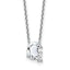Letter G Lab-Grown Diamond Initial Necklace in 14K White Gold (2 1/4 ct. tw.), 18 Inch - Sophia Jewelers