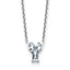 Letter Y Lab-Grown Diamond Initial Necklace in 14K White Gold (1 3/4 ct. tw.), 18 Inch - Sophia Jewelers
