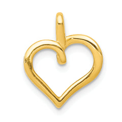 14k 1/20 carat Diamond Heart Pendant
