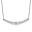 Lab-Grown Diamond Bar Necklace in 14K White Gold (3/4 ct. tw.), 18 Inch - Sophia Jewelers