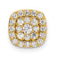 14k 3/8 carat Lab Grown Diamond VS/SI+ G+ Complete Chain Slide Pendant