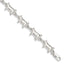 Pigs Bracelet in Sterling Silver, 10mm, 7 Inch - Sophia Jewelers