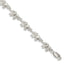 Elephant Themed Bracelet in Sterling Silver, 7mm, 7 Inch - Sophia Jewelers