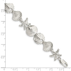 Sterling Silver Seashells Bracelet