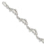 Dolphins Bracelet in Sterling Silver, 11mm, 7 Inch - Sophia Jewelers