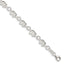 Elephants Bracelet in Sterling Silver, 7mm, 7.5 Inch - Sophia Jewelers
