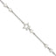 Stars Bracelet in Sterling Silver, 14mm, 7.5 Inch - Sophia Jewelers