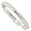 Sterling Silver Polished and D/C 7.25mm Hinged Bangle