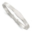 Childrens Expandable Slip-On ID Bangle Bracelet in Sterling Silver - Sophia Jewelers