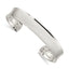 Sterling Silver Concave Cuff Bangle