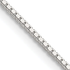 Sterling Silver 1.25mm Box Chain