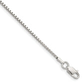 Sterling Silver 1.4mm Box Chain
