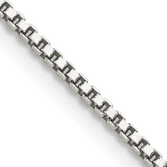 Sterling Silver 1.4mm Box Chain