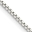 Sterling Silver Box Chain Necklace 1.5mm