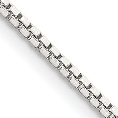 Sterling Silver 1.5mm Box Chain With 4in ext.