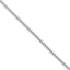 Sterling Silver Rhodium-plated 1.9mm Box Chain