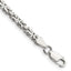 Sterling Silver Byzantine Chain Bracelet 2.5mm