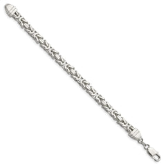 Sterling Silver 6mm Byzantine Chain