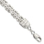 Sterling Silver 8.25mm Byzantine Chain