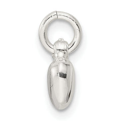 Sterling Silver Small Puffed Heart Charm