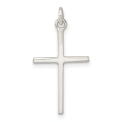 Sterling Silver Polished Cross Pendant
