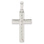 Sterling Silver Diamond-cut Latin Cross Pendant
